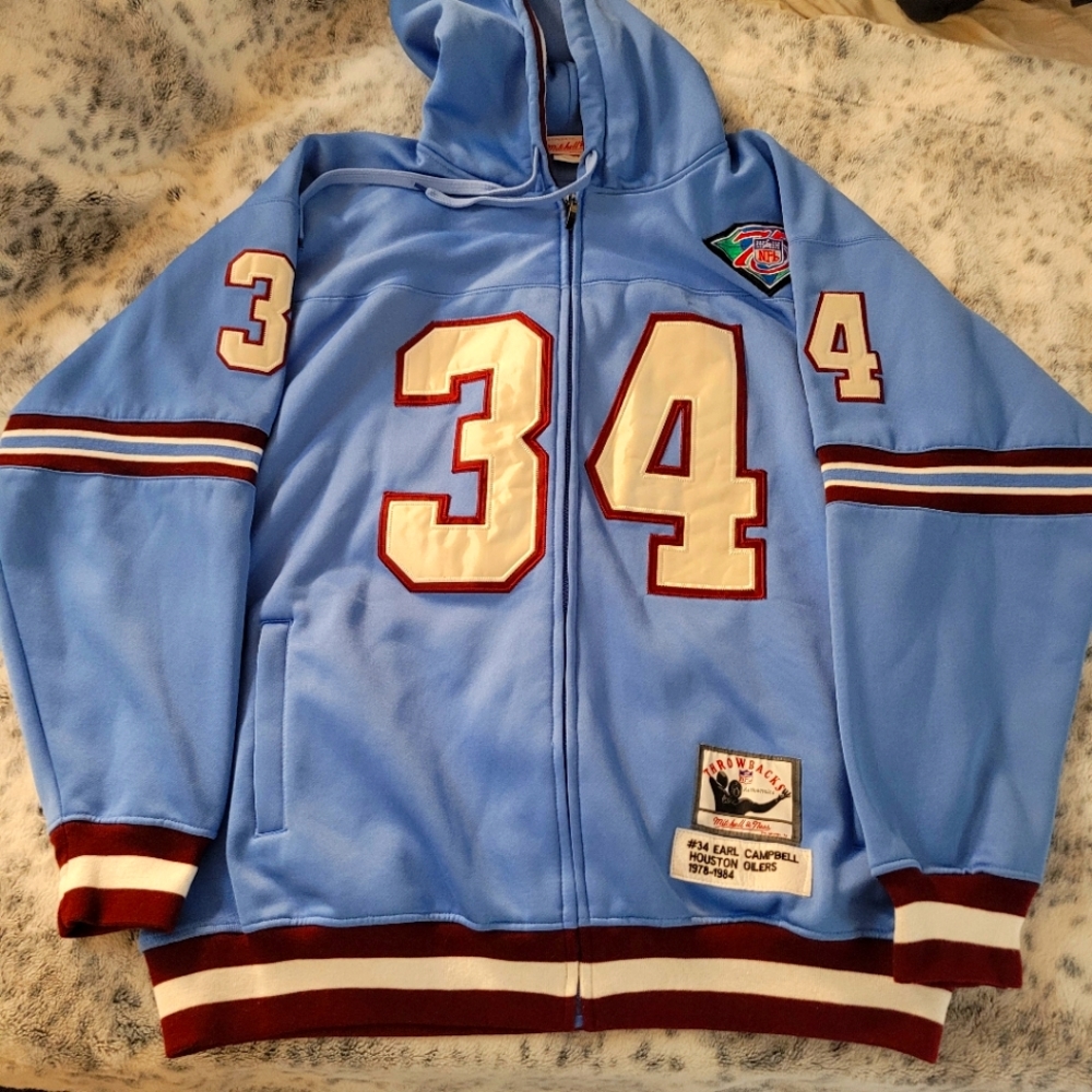 Earl cambell zip up hoodie